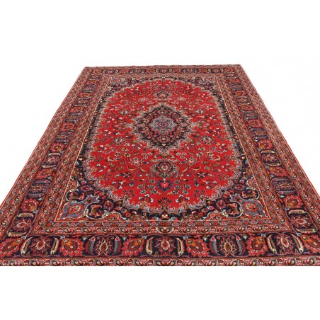 Tappeto Sabzevar Persia marrone blu 204x288