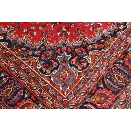 Tappeto Sabzevar Persia marrone blu 204x288