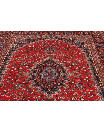 Tappeto Sabzevar Persia marrone blu 204x288