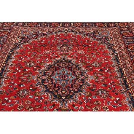Tappeto Sabzevar Persia marrone blu 204x288