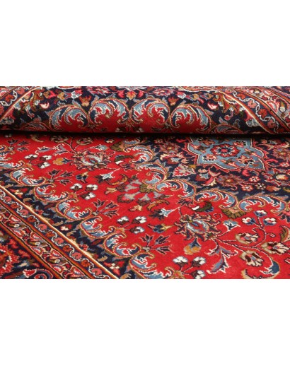 Tappeto Sabzevar Persia marrone blu 204x288