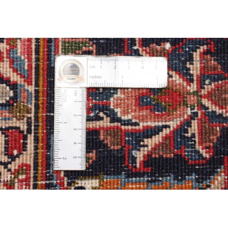 Tappeto Sabzevar Persia marrone blu 204x288