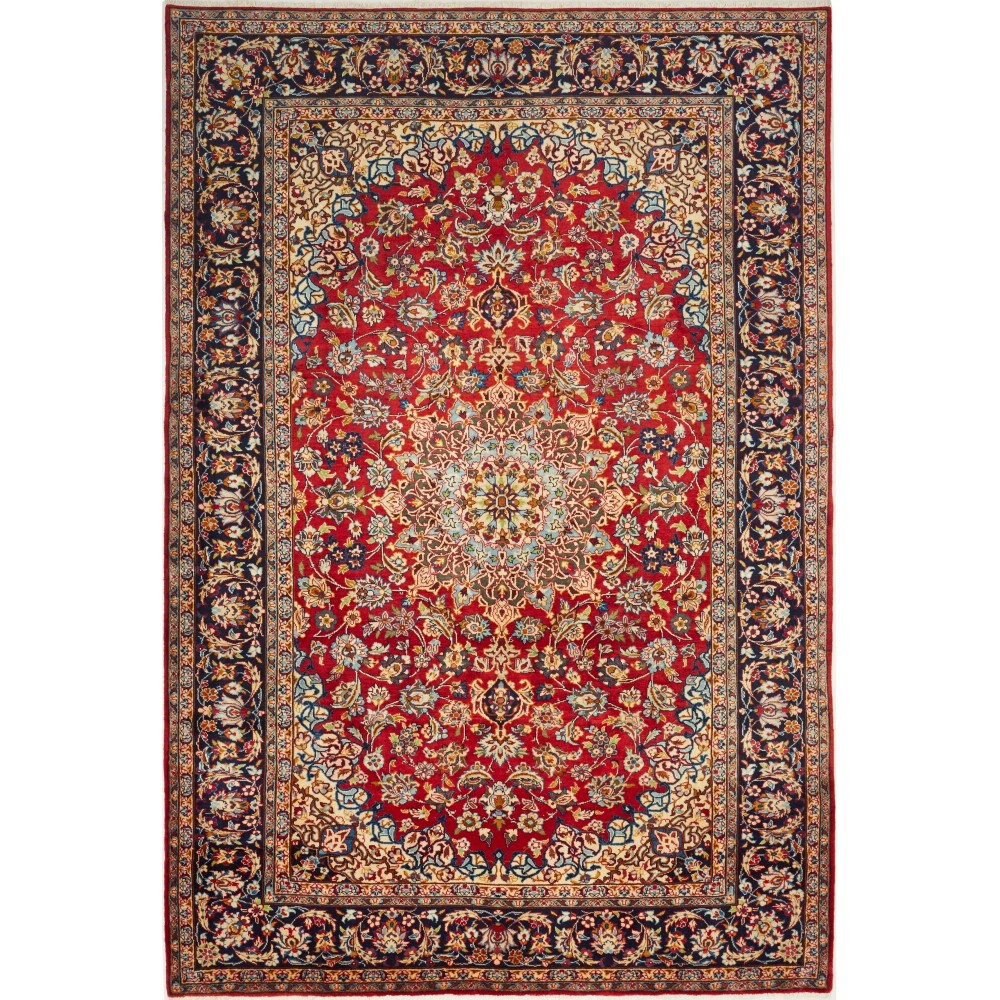 Tappeto Nadjafabad Persia marrone grigio 215x316