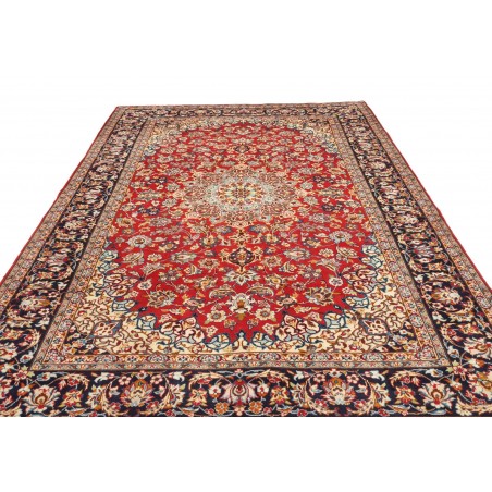 Tappeto Nadjafabad Persia marrone grigio 215x316