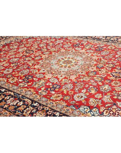 Tappeto Nadjafabad Persia marrone grigio 215x316