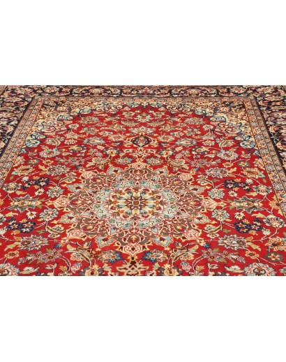 Tappeto Nadjafabad Persia marrone grigio 215x316