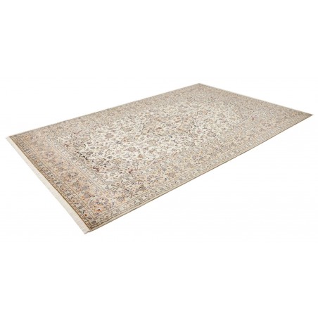 Tappeto Kashan Persia beige verde 204x320