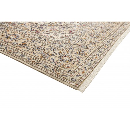 Tappeto Kashan Persia beige verde 204x320