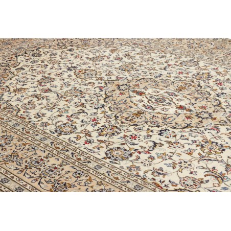 Tappeto Kashan Persia beige verde 204x320