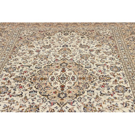 Tappeto Kashan Persia beige verde 204x320