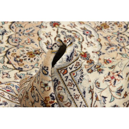 Tappeto Kashan Persia beige verde 204x320