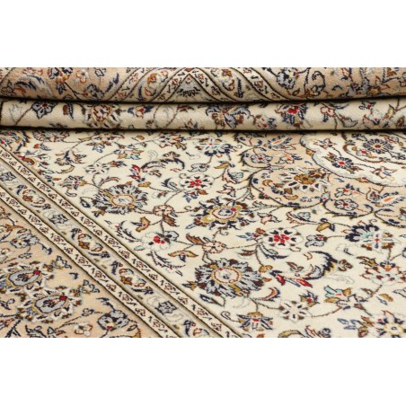 Tappeto Kashan Persia beige verde 204x320
