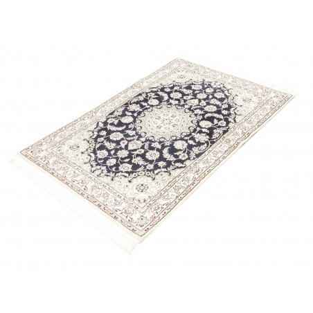 Tappeto Nain 9La Persia bianco grigio 98x150