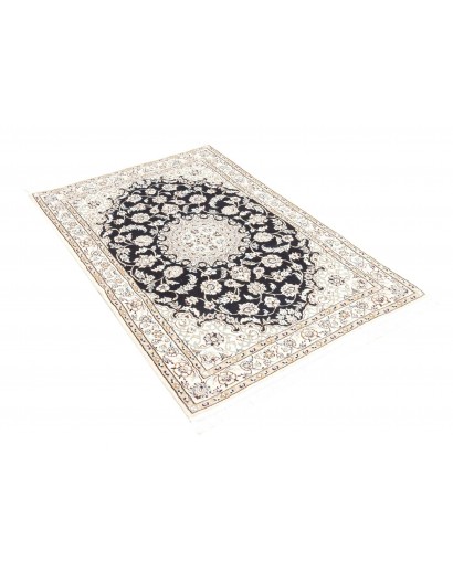 Tappeto Nain 9La Persia bianco grigio 98x150