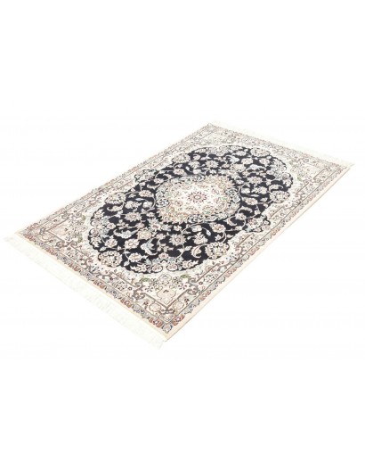 Tappeto Nain 9La Persia bianco grigio 102x154