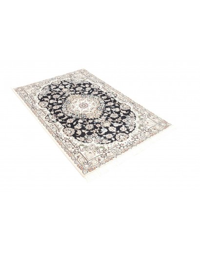 Tappeto Nain 9La Persia bianco grigio 102x154