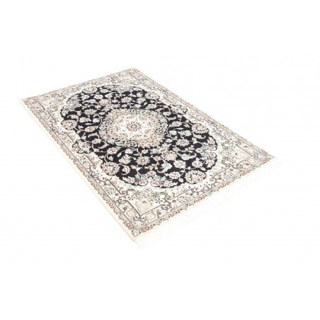 Tappeto Nain 9La Persia bianco grigio 102x154