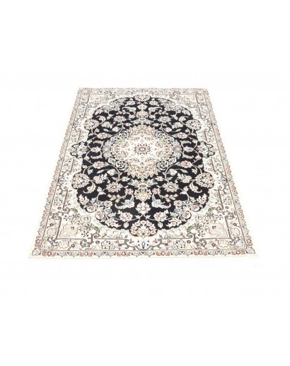 Tappeto Nain 9La Persia bianco grigio 102x154