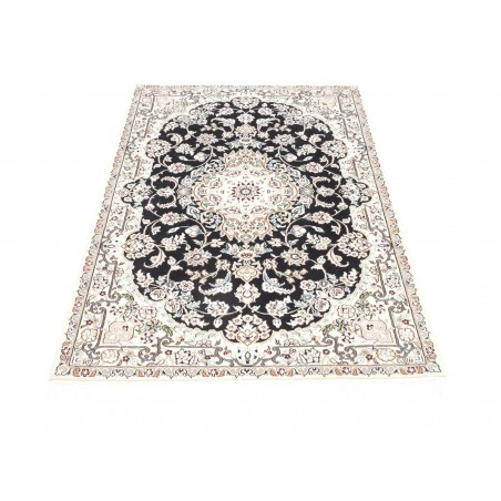 Tappeto Nain 9La Persia bianco grigio 102x154