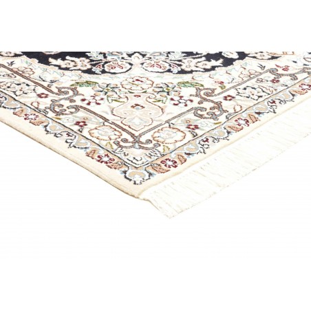 Tappeto Nain 9La Persia bianco grigio 102x154