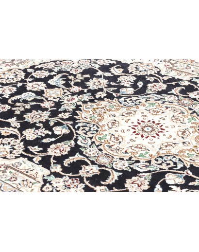 Tappeto Nain 9La Persia bianco grigio 102x154