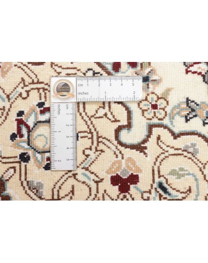 Tappeto Nain 9La Persia bianco grigio 102x154
