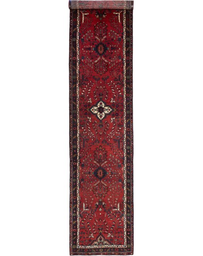 Tappeto Hamadan Persia marrone 100x480