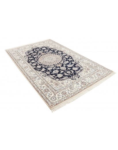Tappeto Nain 9La Persia bianco grigio 156x253