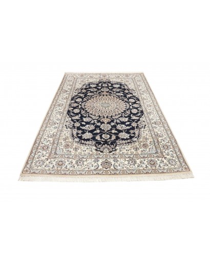 Tappeto Nain 9La Persia bianco grigio 156x253