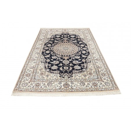 Tappeto Nain 9La Persia bianco grigio 156x253