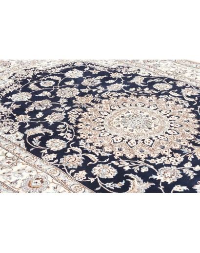 Tappeto Nain 9La Persia bianco grigio 156x253