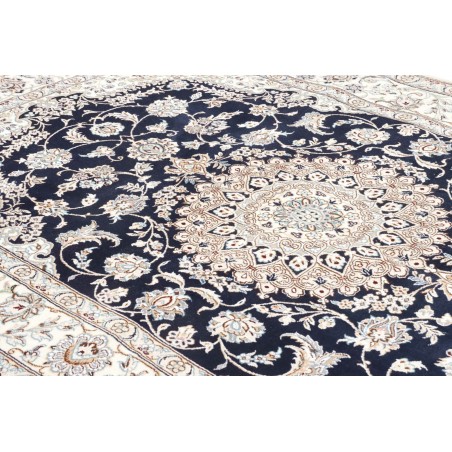 Tappeto Nain 9La Persia bianco grigio 156x253