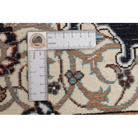 Tappeto Nain 9La Persia grigio marrone 101x150