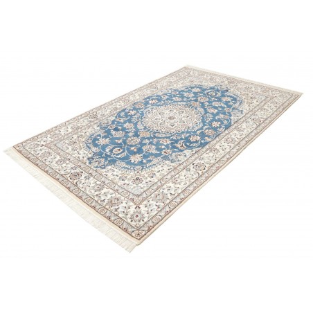 Tappeto Nain 9La Persia bianco grigio 155x247