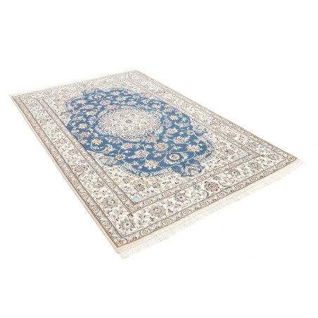 Tappeto Nain 9La Persia bianco grigio 155x247
