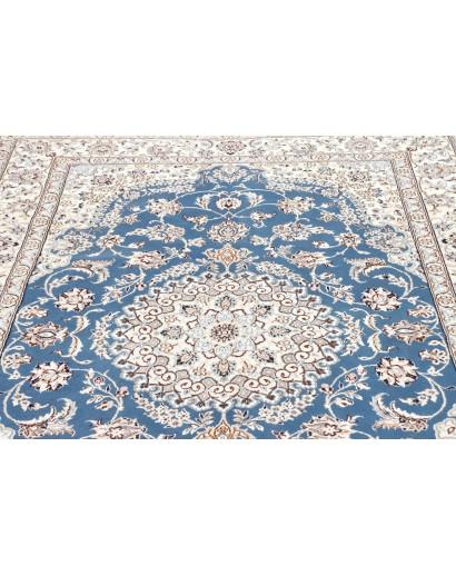 Tappeto Nain 9La Persia bianco grigio 155x247
