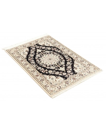 Tappeto Nain 6La Persia bianco grigio 72x108