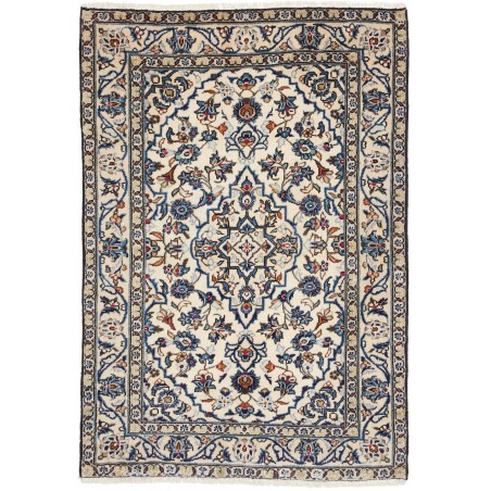Tappeto Kashan Fine Persia beige verde 100x144