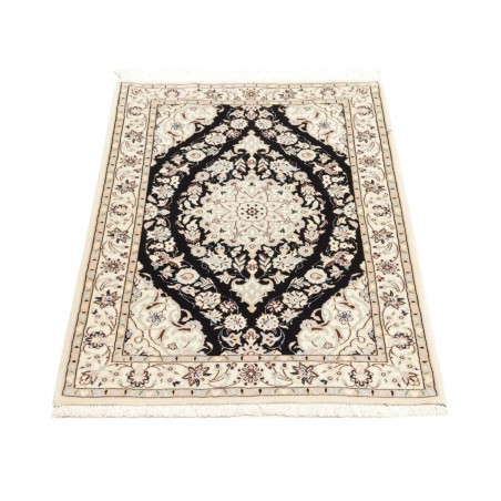 Tappeto Nain 6La Persia bianco grigio 72x108