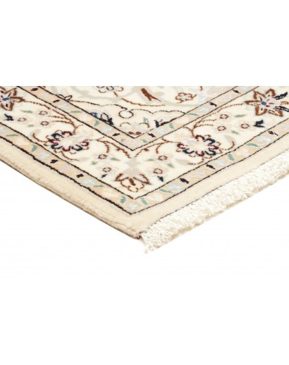 Tappeto Nain 6La Persia bianco grigio 72x108