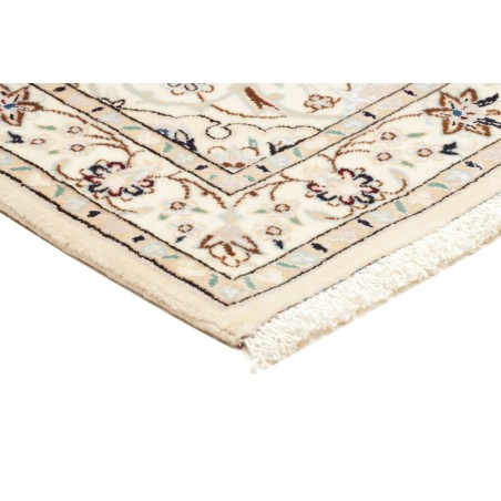 Tappeto Nain 6La Persia bianco grigio 72x108