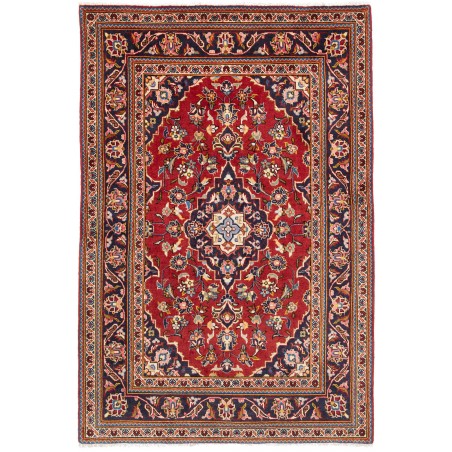 Tappeto Kashan Fine Persia marrone grigio 104x155