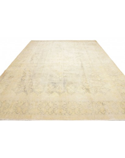 Tappeto Vintage Persia bianco giallo 305x410