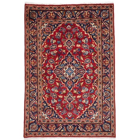 Tappeto Kashan Fine Persia marrone giallo 99x145