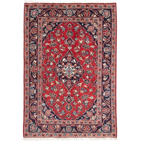 Tappeto Kashan Fine Persia marrone bianco 96x144