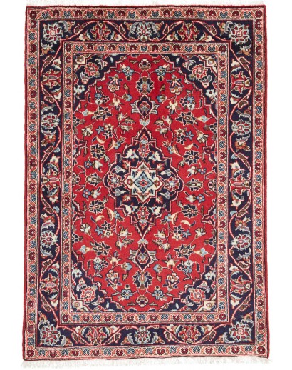 Tappeto Kashan Fine Persia rosso grigio 98x140