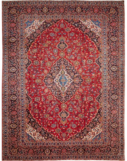 Tappeto Ardakan Persia marrone giallo 297x390