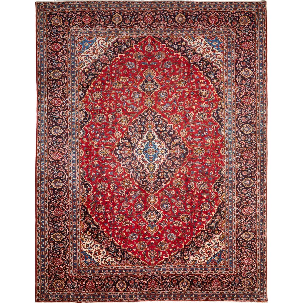 Tappeto Ardakan Persia marrone giallo 297x390