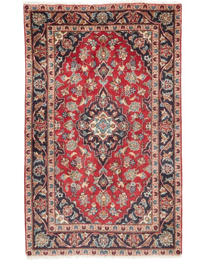 Tappeto Kashan Fine Persia marrone grigio 96x153