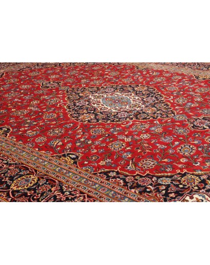 Tappeto Ardakan Persia marrone giallo 300x404